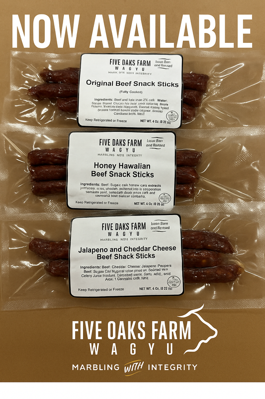 Snack Smarter: Meet Our New Skinless Wagyu Snack Sticks