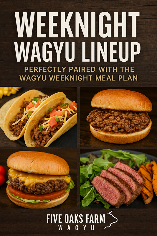 Weeknight Wagyu Lineup