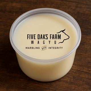 Rendered Wagyu Kidney Suet Tallow – 6oz Tub