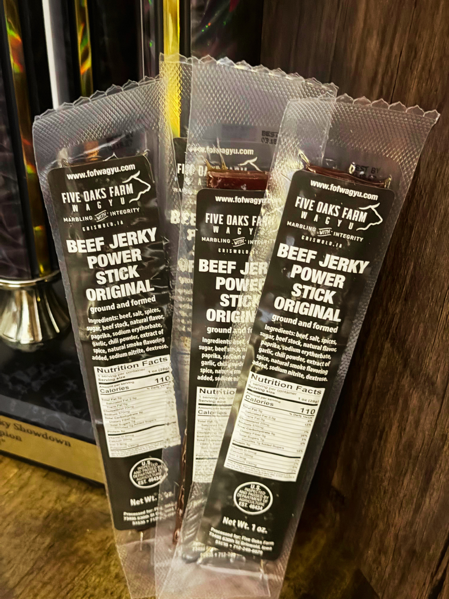 POWER STICK Wagyu Beef Jerky -- Original