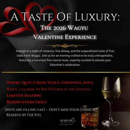 Ticket to A Night of Luxury: The 2026 Wagyu Valentine Experience